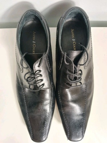 Aspen court mens black - &,