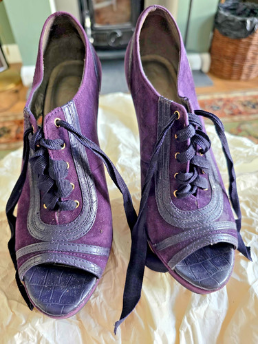 Autograph purple suede - m,