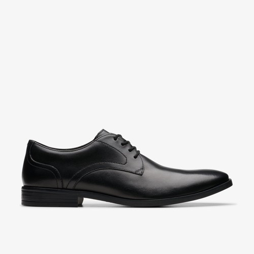 Clarks mens brandon lace - brandon, black