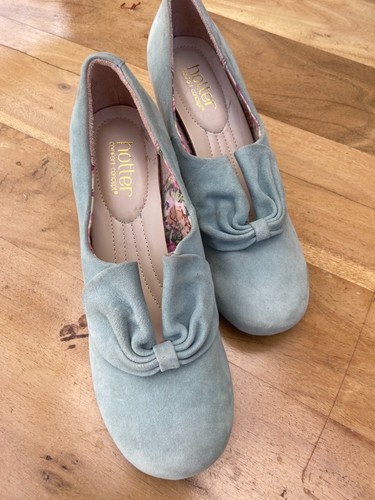 Hotter suede shoes size - suede, 5