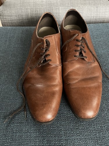 Clarks men tan - leather, shoes