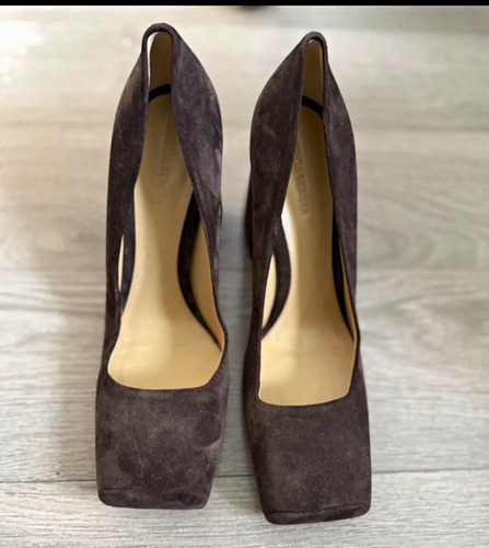Bottega veneta brown suede - brown,