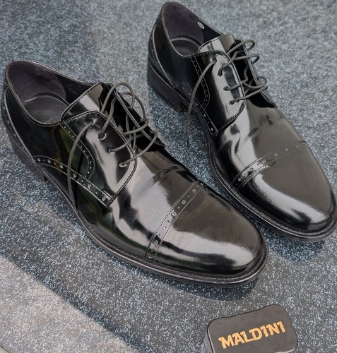 Maldini men black patent - maldini,
