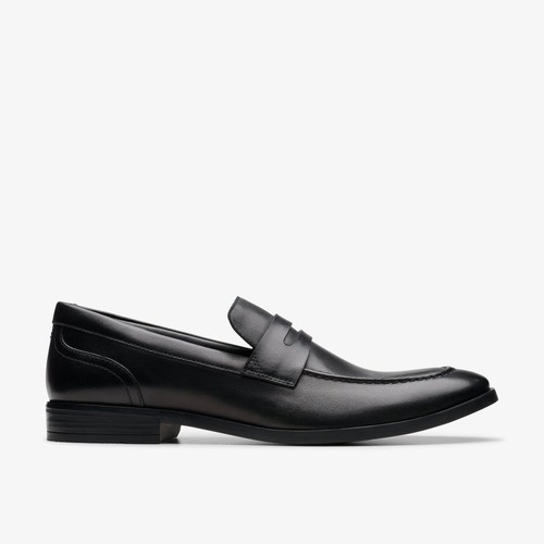 Clarks mens brandon step black - brandon,