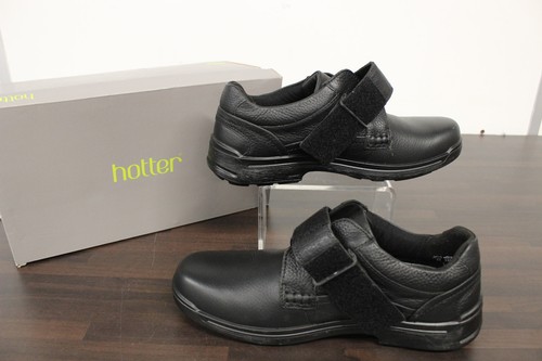 Hotter ash black leather - hotter,