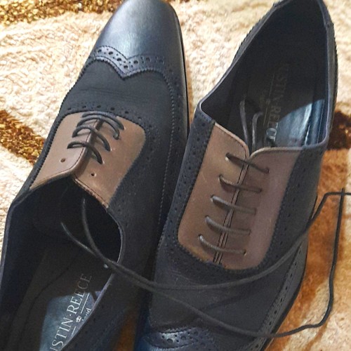 Justin reece leather - leather, oxford