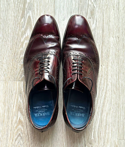 Barker men leather brogue - barker,