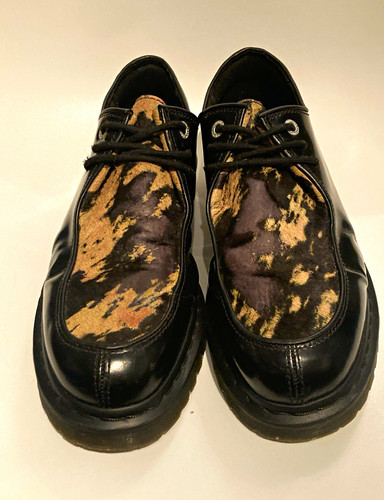 Men black faux suede - black,