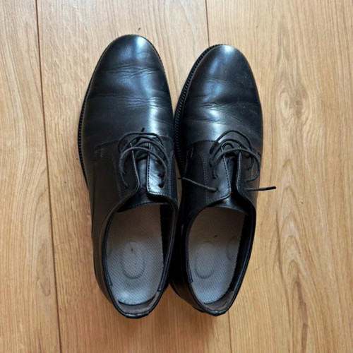 Men black derby dress - men’s,