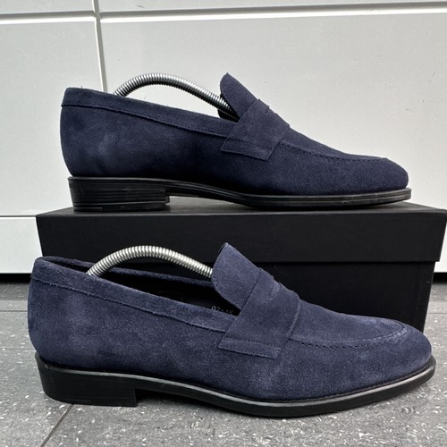 Paul smith blue suede - ps,