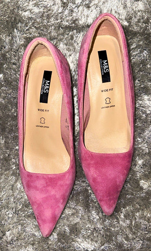 Marks spencer pink leather - &,