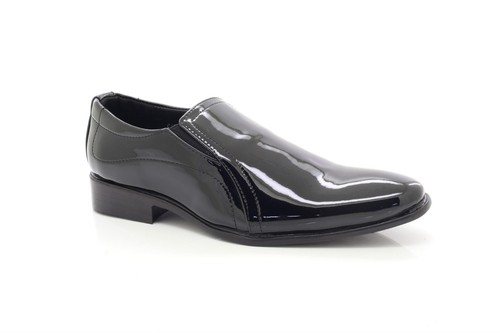 Shucentre men black patent - black,