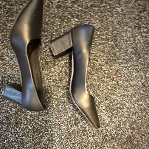 Women black faux - black,
