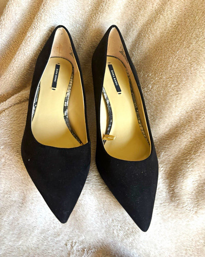 Zara basic black suede - basic,