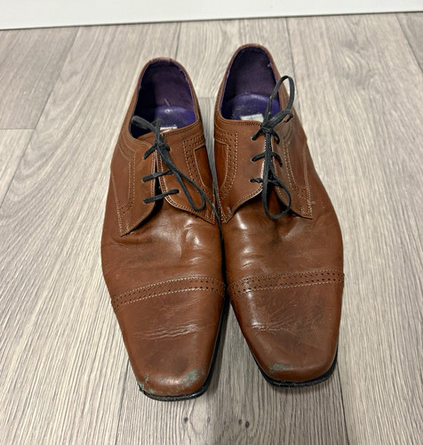 Next men brown leather - brown,