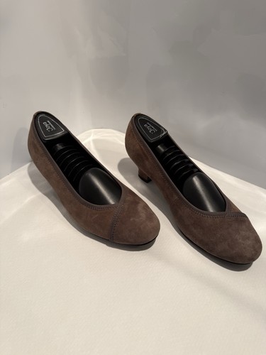 Hotter slip shoe - slip, suede