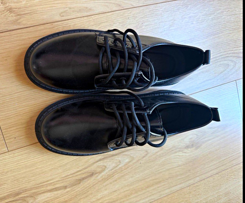 Men black derby dress - men’s,