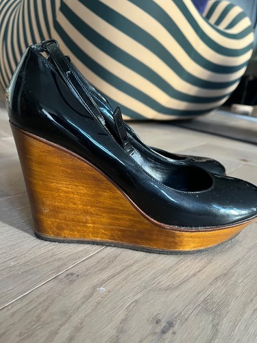 Chloe patant platform shoes - patant,