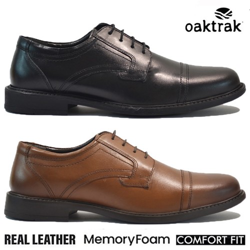 Mens leather brogues smart - leather,