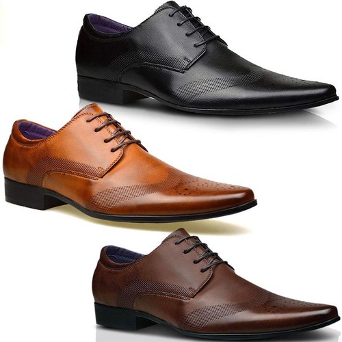 Mens faux leather shoes - mens,