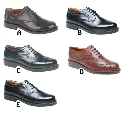 Mens wide fitting shoes - wide, black