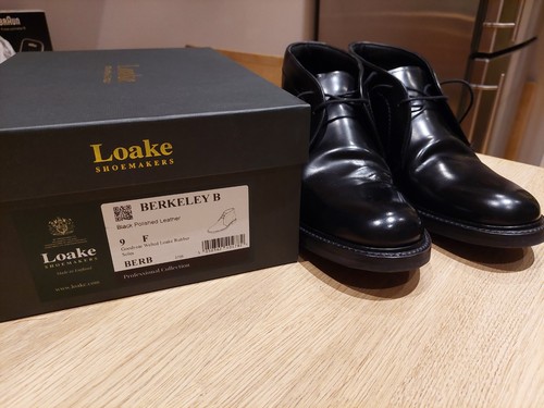 Loake berkeley men black - loake, men's