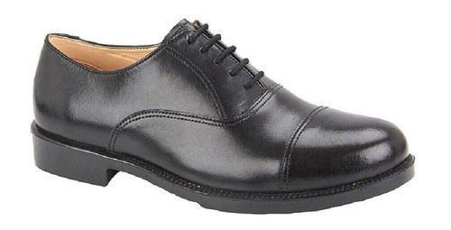 Grafters black leather oxford - grafters,