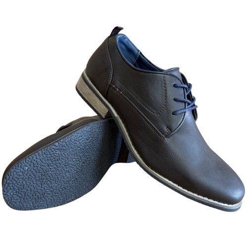 Mens smart faux leather - mens,