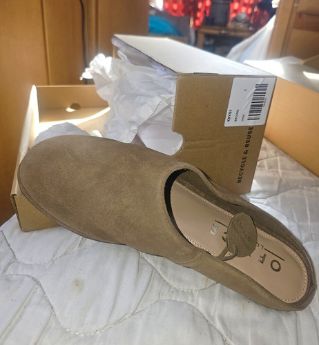 Office london brown - brown, suede